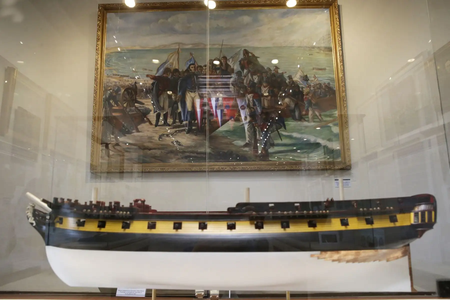 Museo Naval. En primer plano la fragata Presidente. Se llamaba PRUEBA en tiempos de la colonia (construida en 1802) y se pasó al gobierno peruano en diciembre de 1822, fue nuestro buque insignia por varios años y a bordo de ese buque murió nuestro primer comandante general el vicealmirante Martín Jorge Guise en 1828 durante la guerra contra la Gran Colombia. Foto: ANDINA/Melina Mejía Museo Naval. En primer plano la fragata Presidente. Se llamaba PRUEBA en tiempos de la colonia (construida en 1802) y se pasó al gobierno peruano en diciembre de 1822, fue nuestro buque insignia por varios años y a bordo de ese buque murió nuestro primer comandante general el vicealmirante Martín Jorge Guise en 1828 durante la guerra contra la Gran Colombia. Foto: ANDINA/Melina Mejía