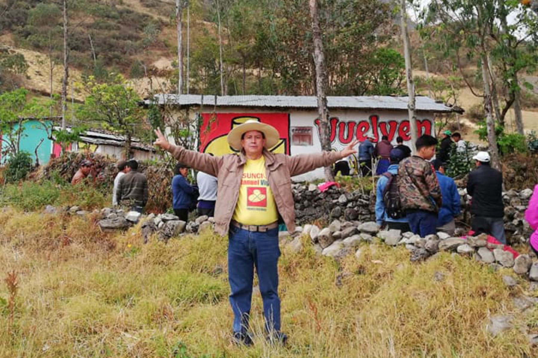 Manuel Vigo Muñoz, alcalde electo del distrito de Asunción, Cajamarca, fue asesinado anoche. Foto: Manuel Vigo/Facebook