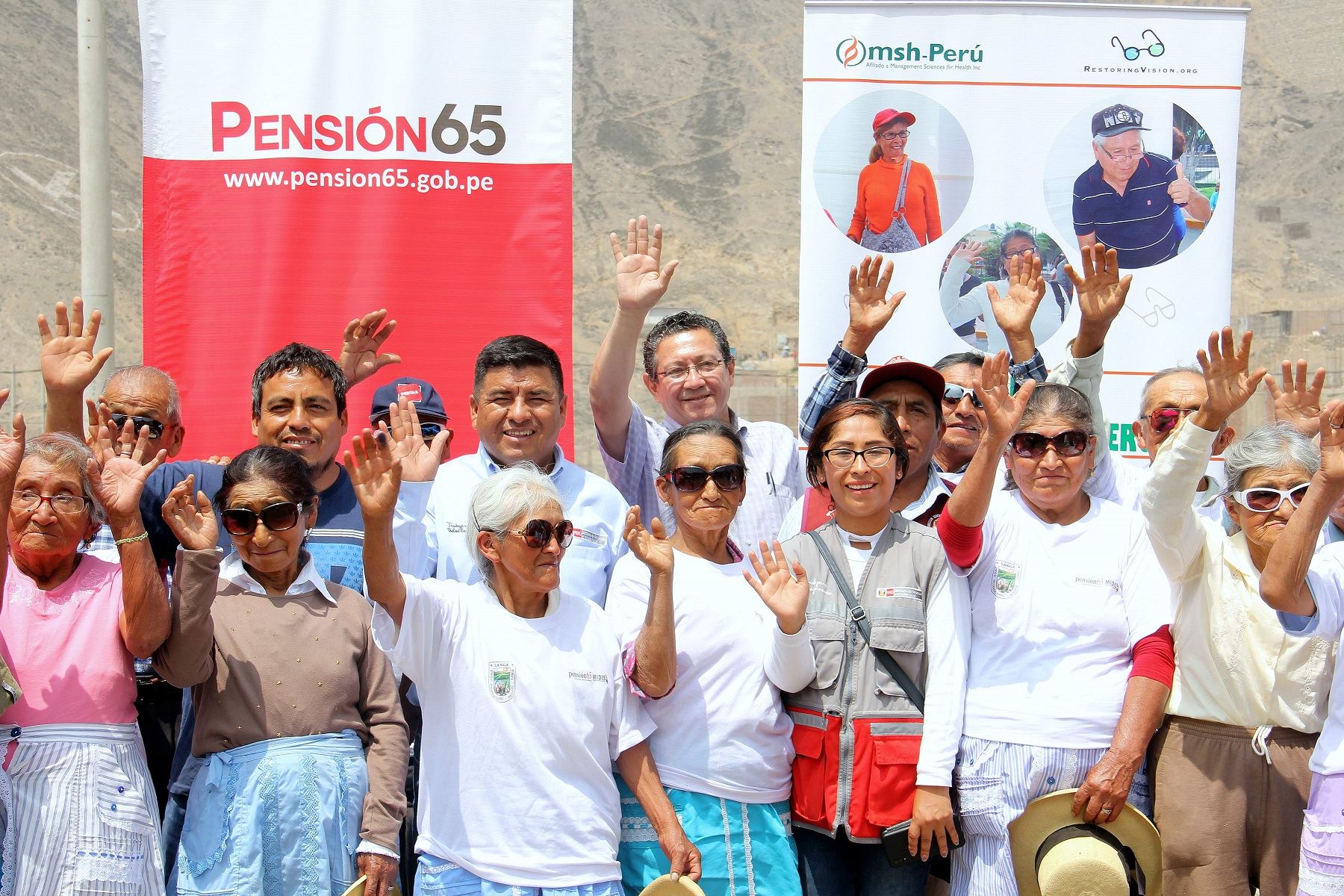 Pensión 65 promueve proceso de envejecimiento con dignidad entre sus usuarios a través de articulación con distintas instituciones. Foto: Pensión 65