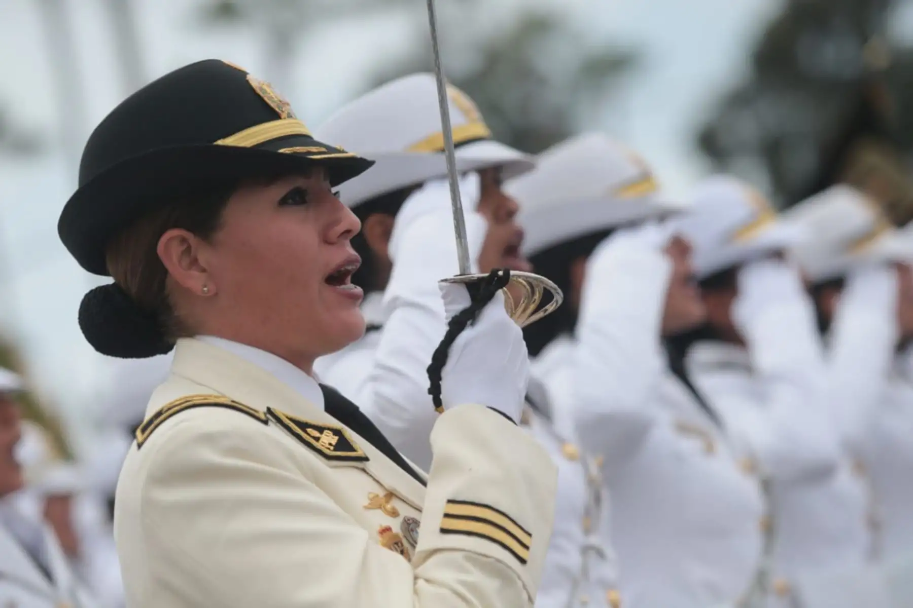Presidente de la República, Martín Vizcarra, asiste a la ceremonia por el XXX Aniversario de la Policía Nacional del Perú, para reafirmar el rol fundamental que cumplen en nuestra sociedad y agradecer por su labor de entrega y disciplina.Foto: ANDINA/Prensa Presidencia