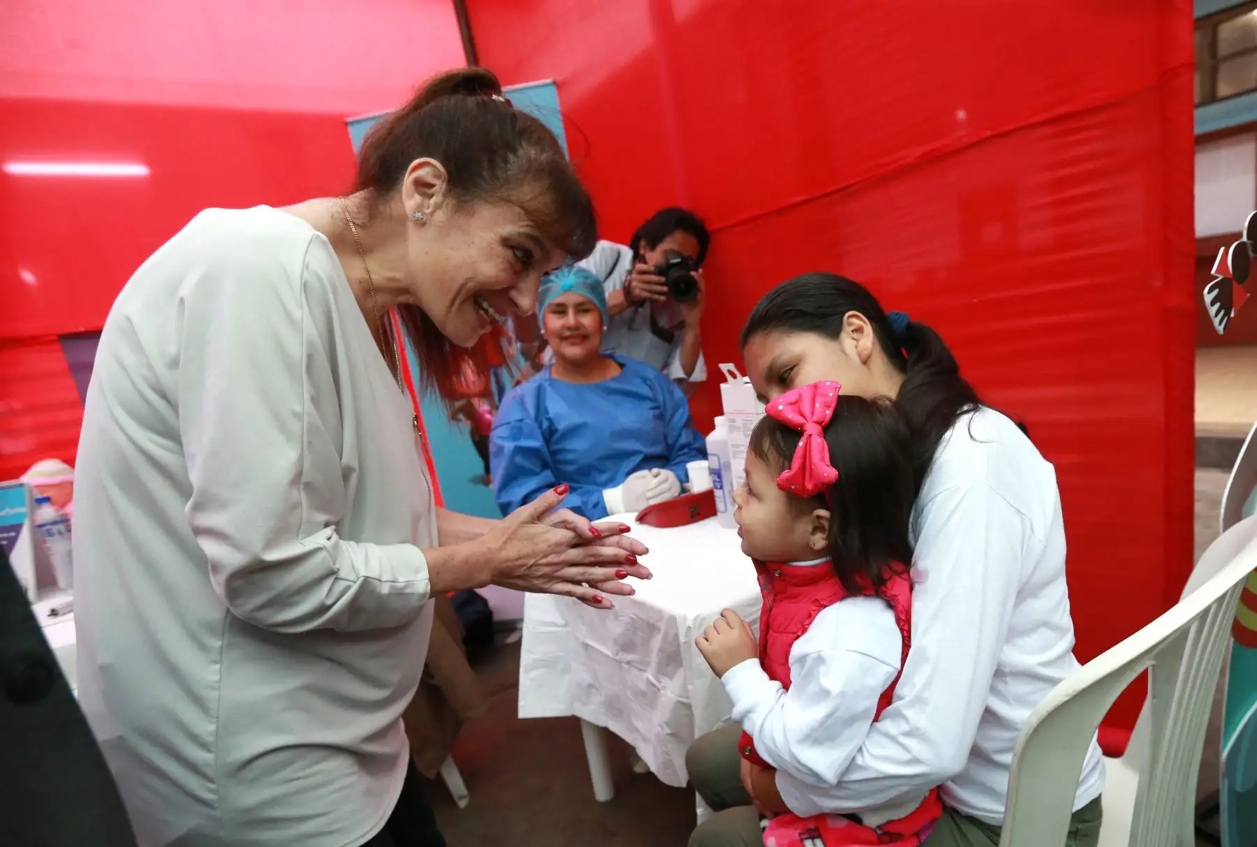 Ministros de Salud y Educación lanzarán “Semana de lucha contra la anemia en instituciones educativas públicas y privadas”. Actividad forma parte de Campaña Multisectorial “Amor de Hierro”Foto: ANDINA/Norman Córdova