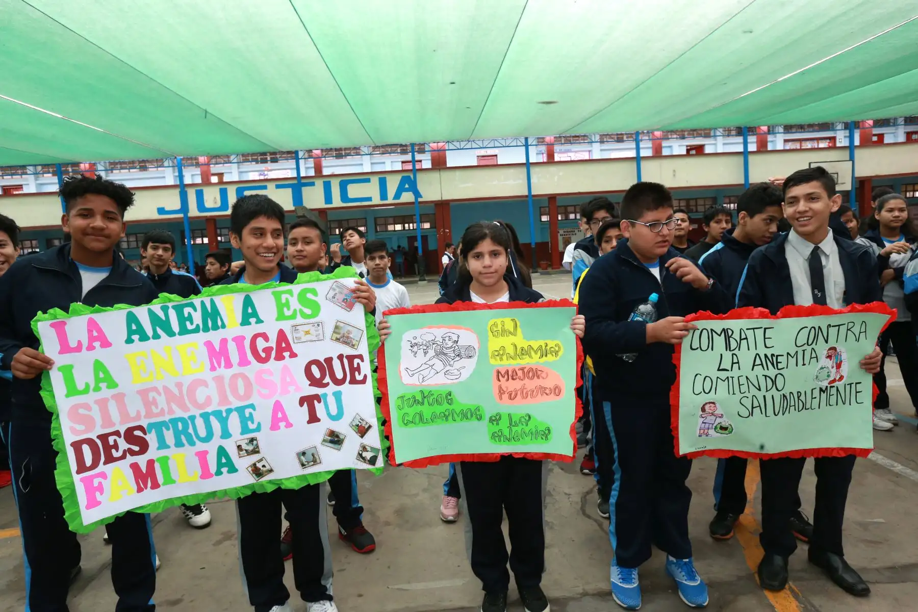 Ministros de Salud y Educación lanzarán “Semana de lucha contra la anemia en instituciones educativas públicas y privadas”. Actividad forma parte de Campaña Multisectorial “Amor de Hierro”Foto: ANDINA/Norman Córdova