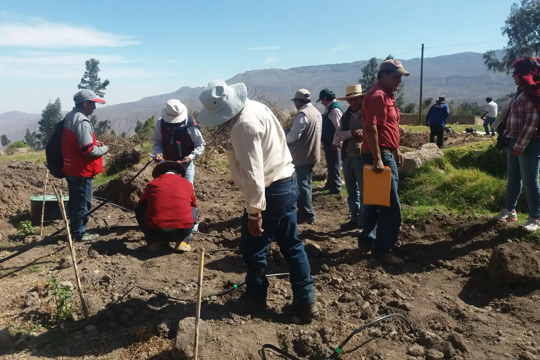 Agricultores de la sierra de Arequipa se preparan para mitigar impacto del cambio climático.