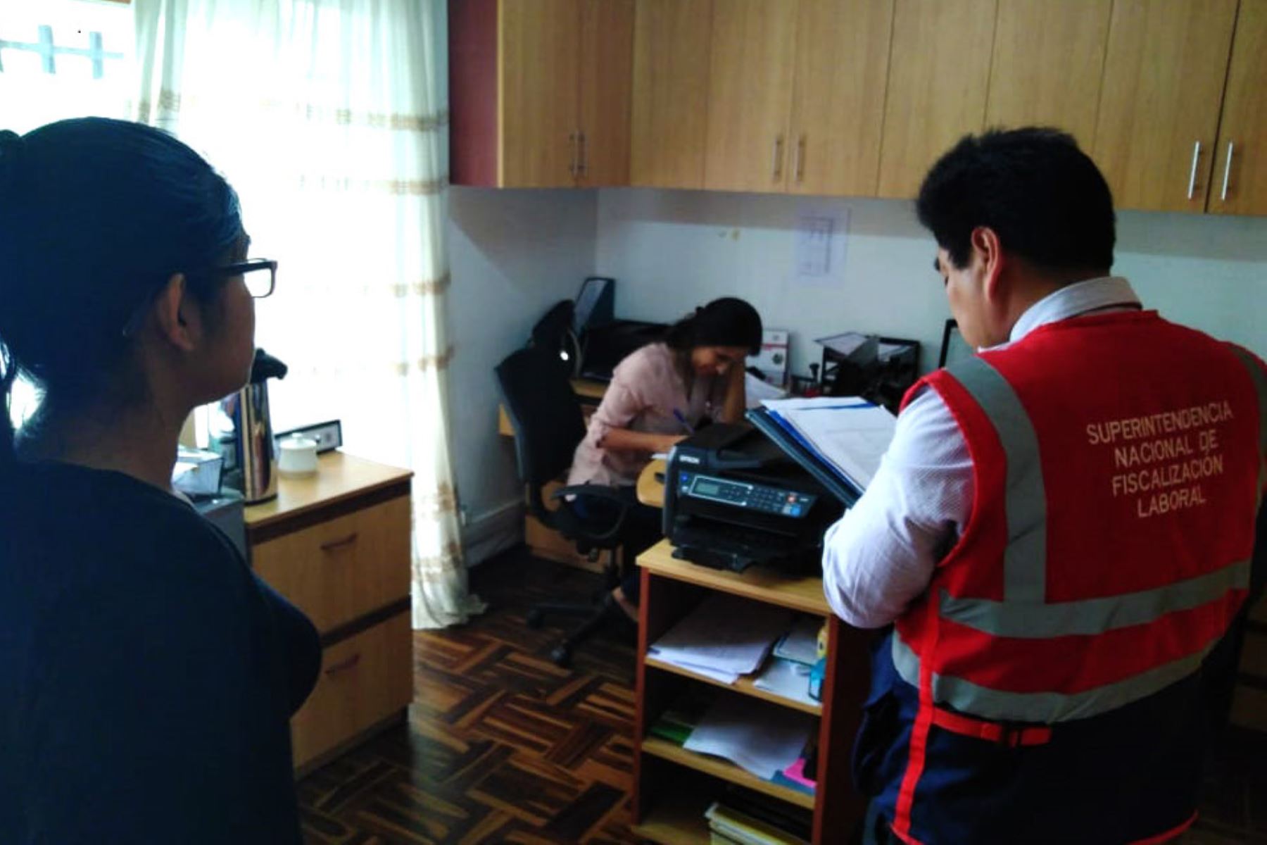 Sunafil detecta a trabajadores del sector educativo de Trujillo que laboraban en la informalidad. ANDINA/Difusión