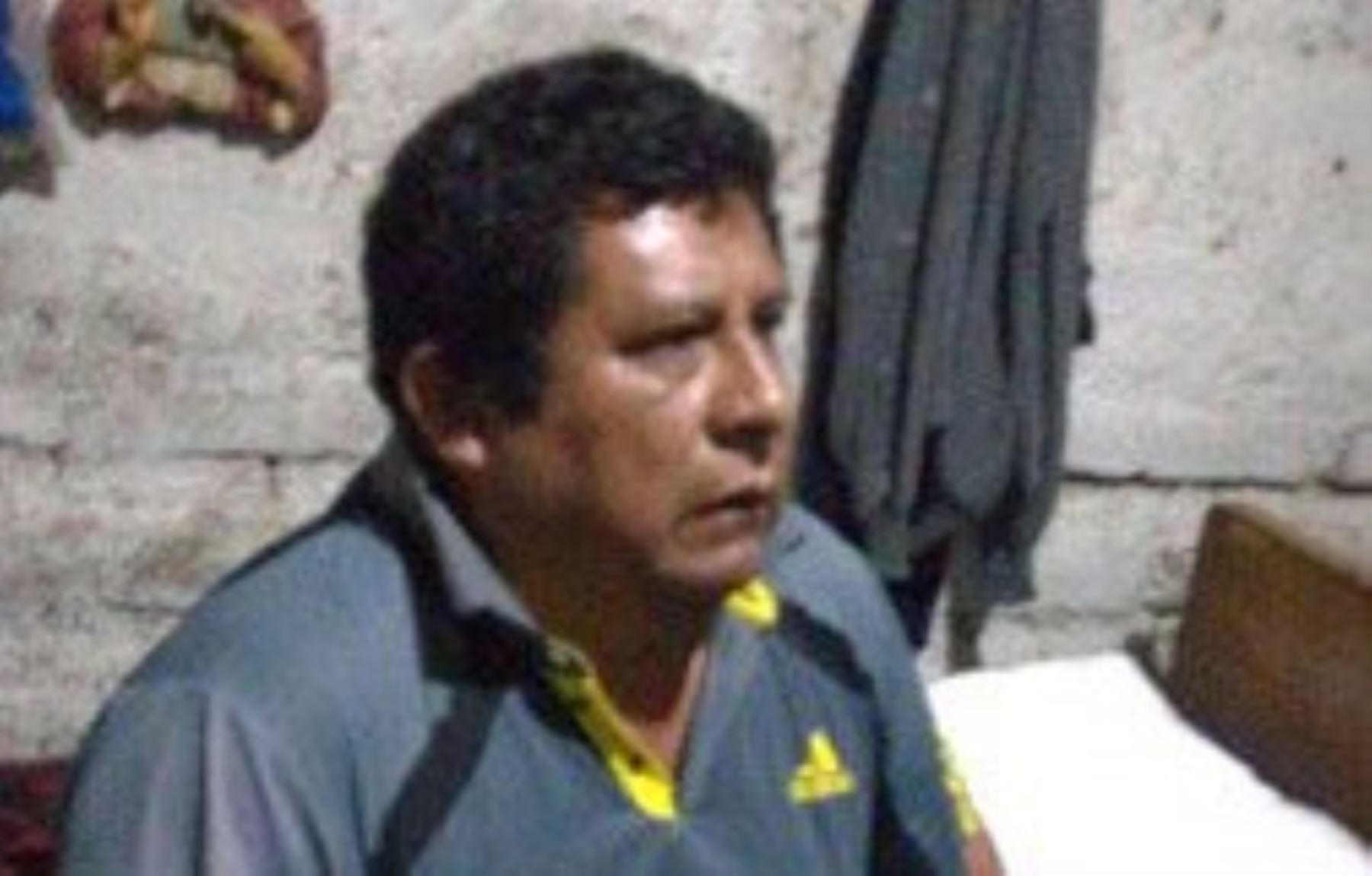 Alcalde de Lunahuaná detenido hoy. Foto: Mininter