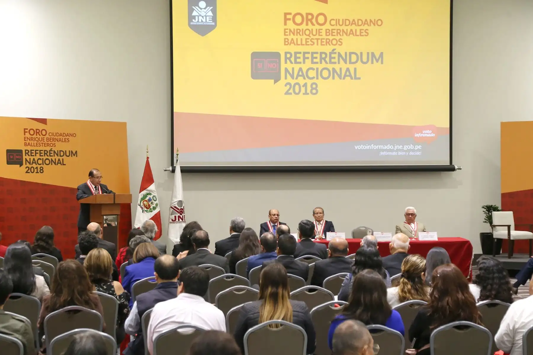 Presidente del JNE, Víctor Ticona Foto: Difusión