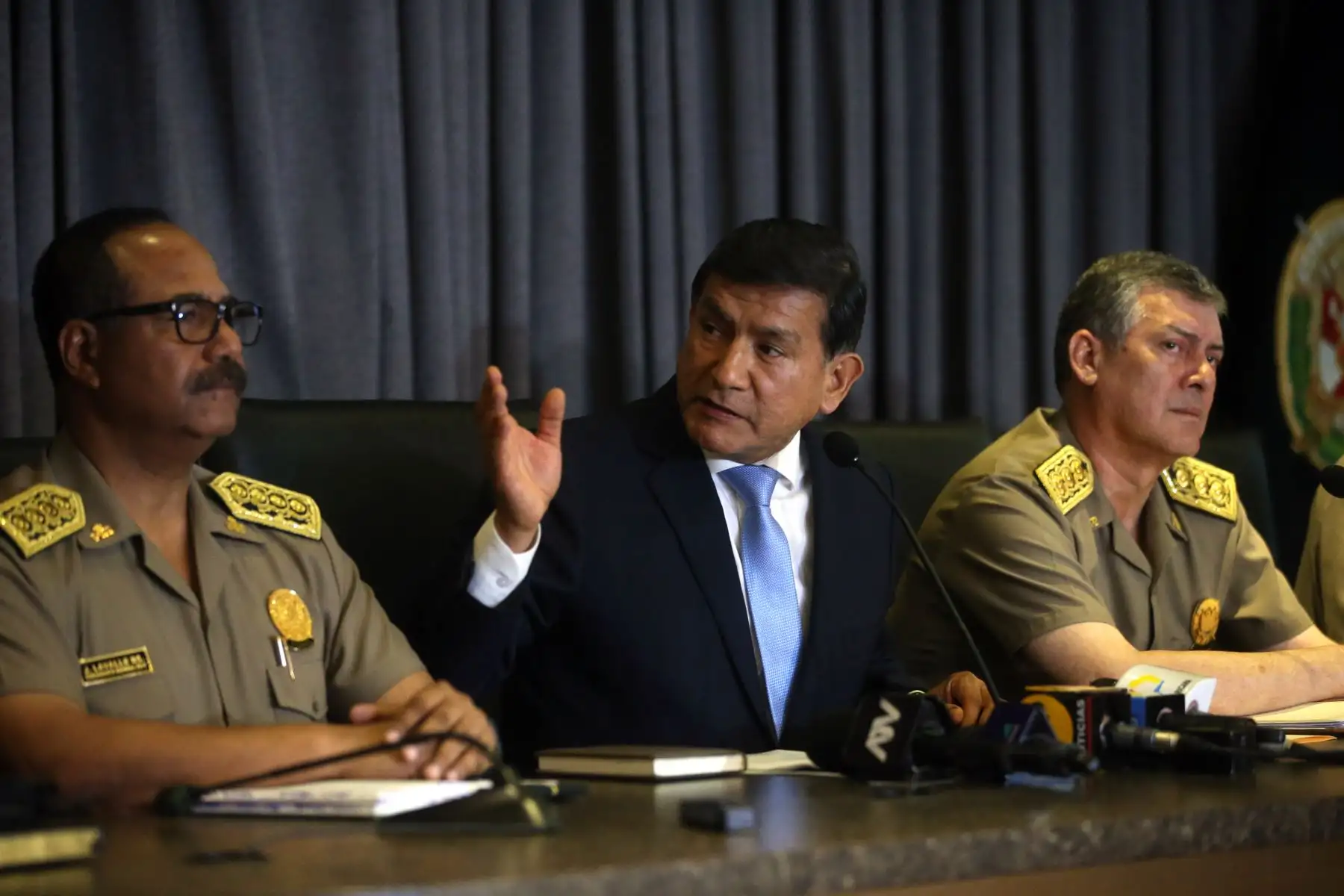 El ministro del Interior, Carlos Morán, descartó tajantemente la práctica de interceptaciones telefónicas ilegales en el gobierno del presidente Martín Vizcarra. Foto: ANDINA/Vidal Tarqui