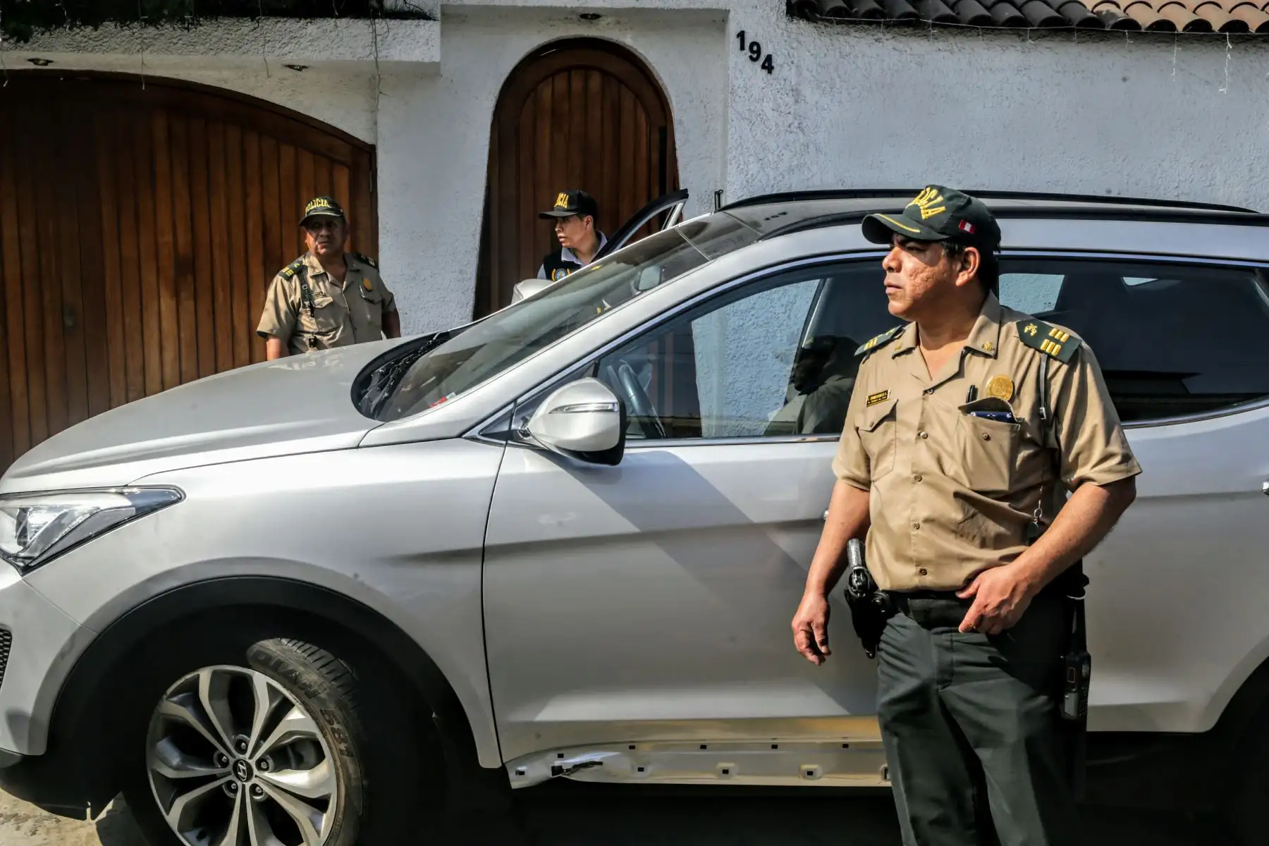 Ordenan detención preliminar contra el presidente de la FPF con allanamiento de su domicilio, en San Borja. Foto: ANDINA/Luis Iparraguirre.