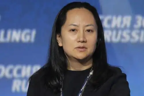 Fotografía de archivo del 2 de octubre de 2014, muestra a Meng Wanzhou, directora financiera de Huawei Foto: EFE