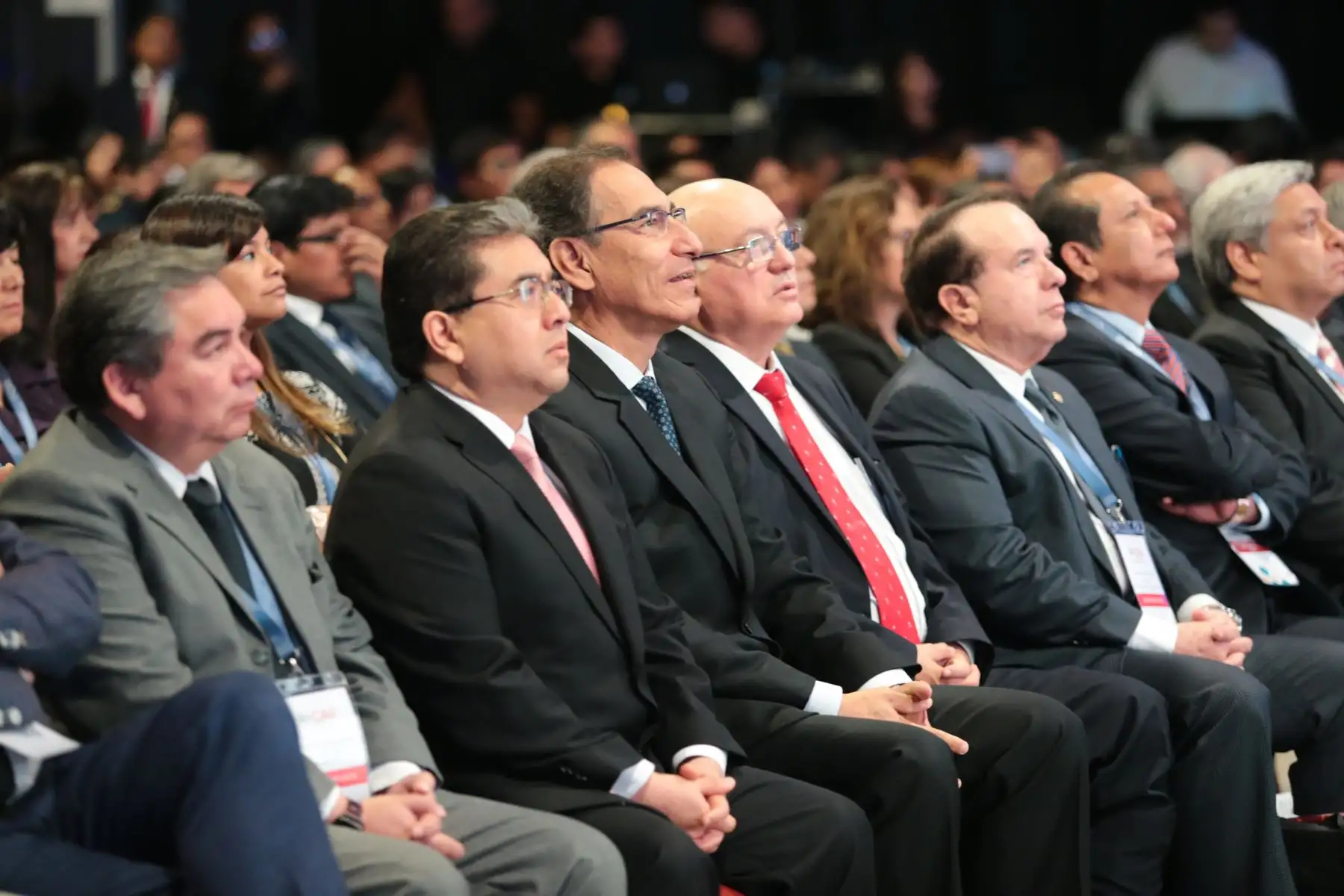 Jefe del Estado, Martín Vizcarra, inauguró Conferencia Anual Internacional por la Integridad, organizado por la Contraloría de la República.Foto: ANDINA/Juan Carlos Guzman/Prensa Presidencia