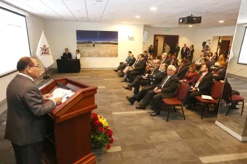 Presidente del JNE,  Víctor Ticona Foto: Difusión