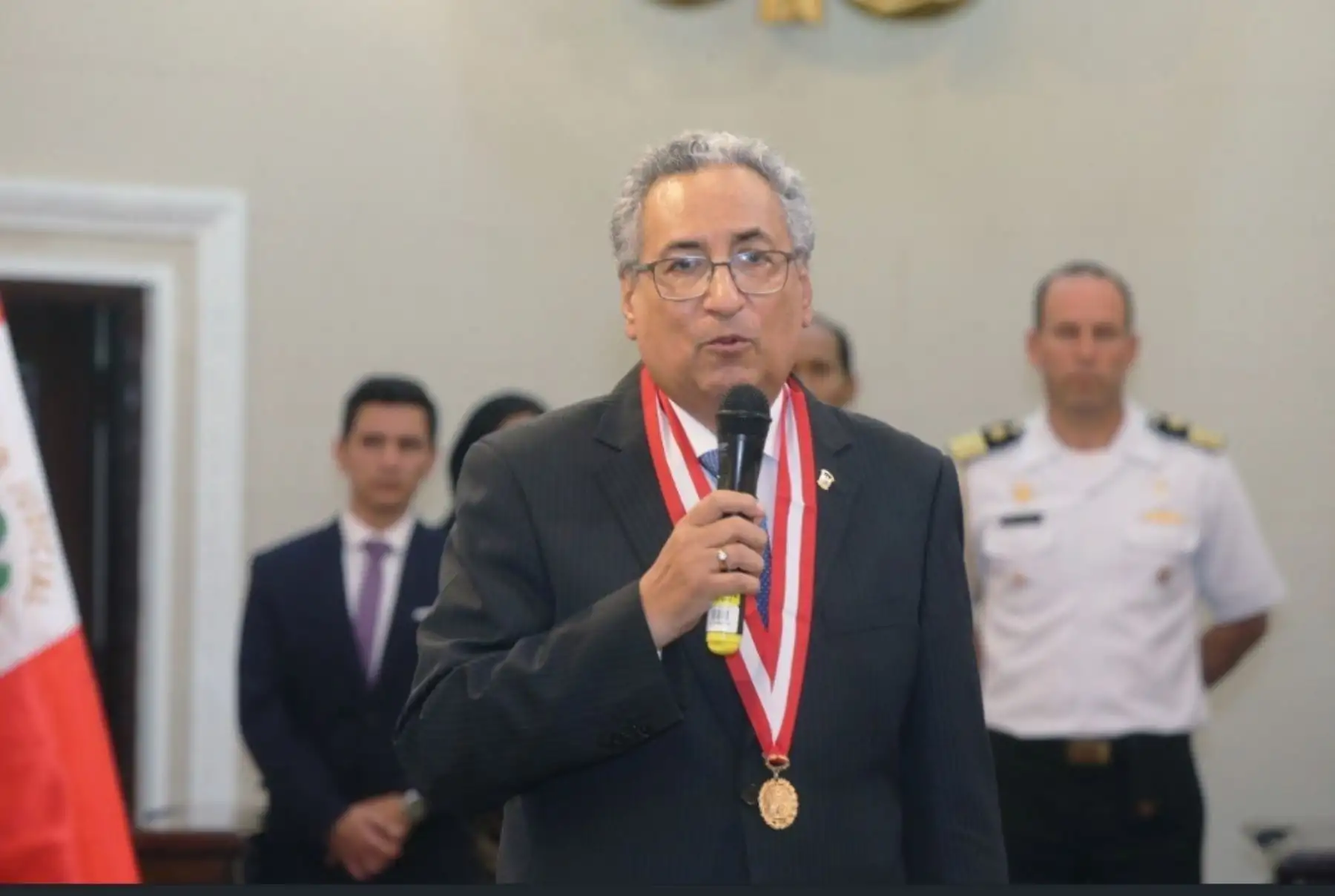 José Luis Lecaros, presidente electo del Poder Judicial.