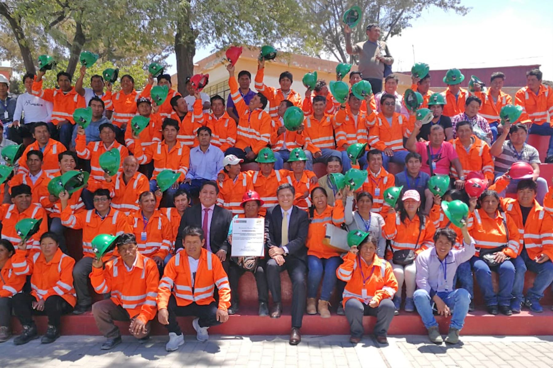 Ya suman 845 los mineros artesanales formalizados en Arequipa. ANDINA/Difusión