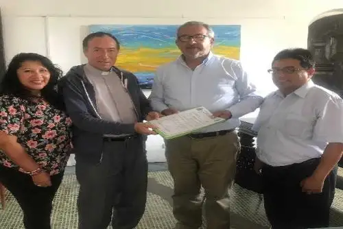 Instituciones representativas de la región Lambayeque presentaron un expediente ante la Dirección Desconcentrada de Cultura (DDC), solicitando se declare como Patrimonio Cultural de la Nación a la Feria internacional en honor a Santa María Magdalena y al Divino Niño del Milagro Eucarístico de Ciudad Eten. ANDINA/Difusión