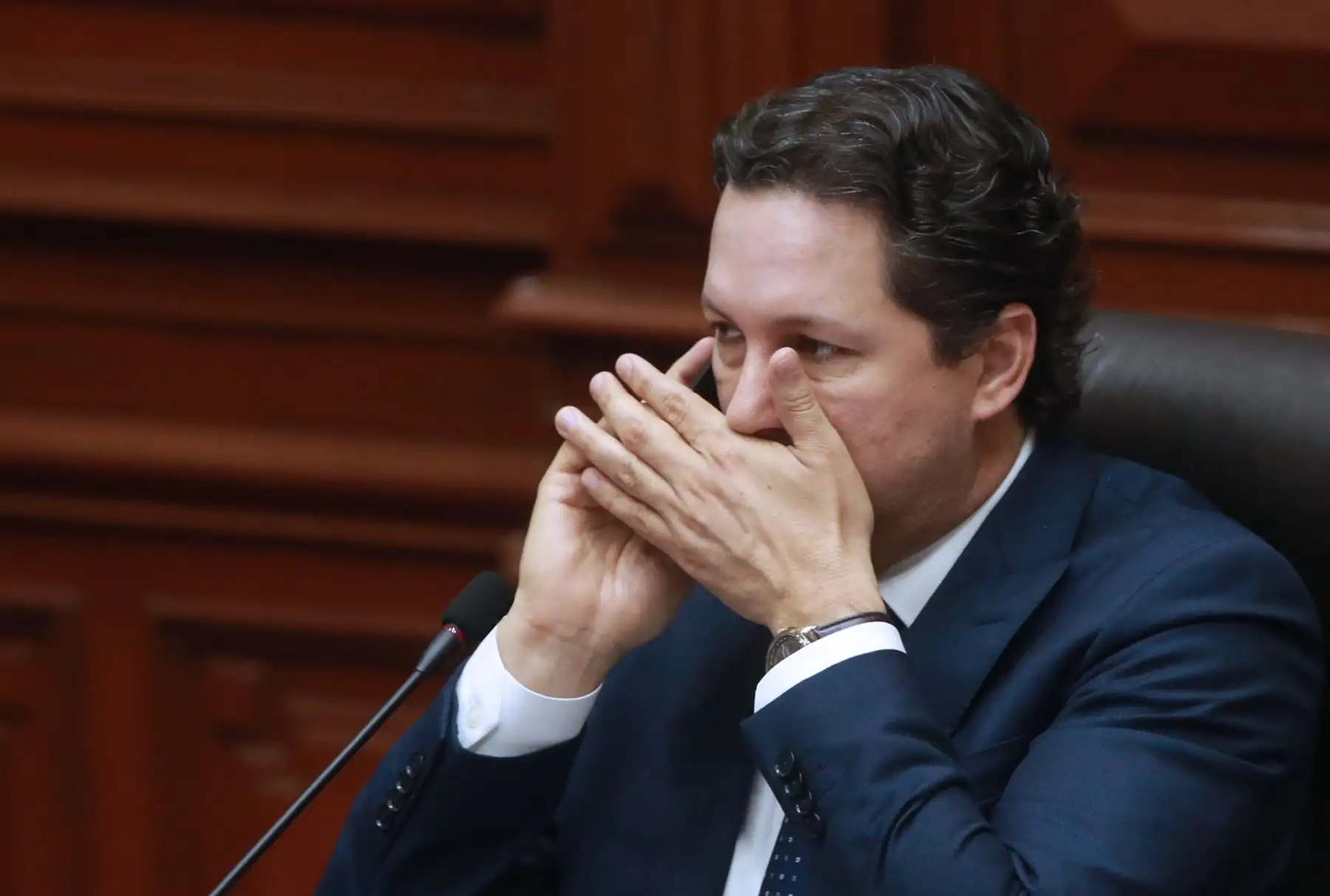 Presidente del Congreso, Daniel Salaverry . Foto: ANDINA/Norman Córdova