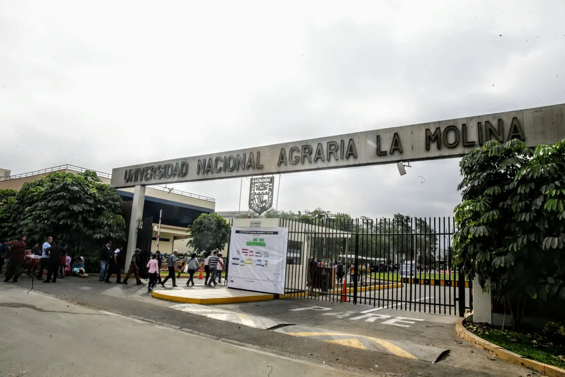 La universidad Agraria de La Molina abre sus puertas como una de las sedes con más electores para el Referendum 2018 a nivel nacional. Foto: ANDINA/Luis Iparraguirre
