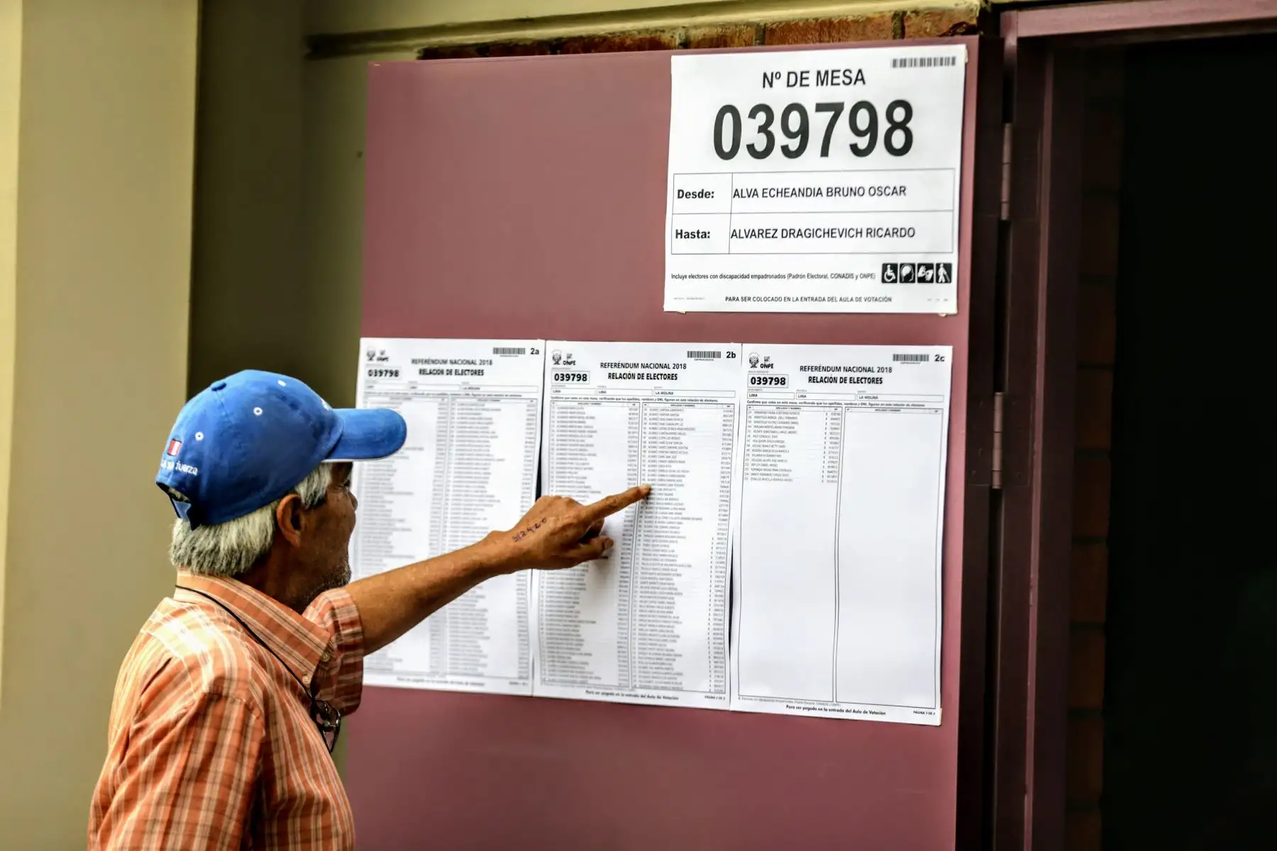 La universidad Agraria de La Molina abre sus puertas como una de las sedes con más electores para el Referendum 2018 a nivel nacional. Foto: ANDINA/Luis Iparraguirre