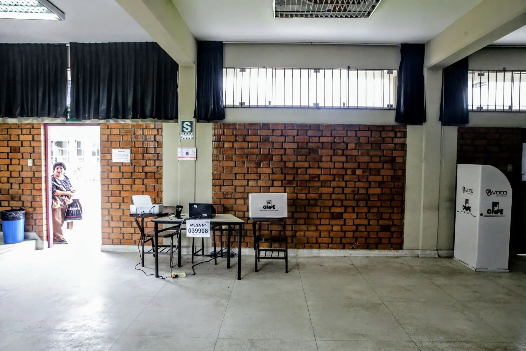 La universidad Agraria de La Molina abre sus puertas como una de las sedes con más electores para el Referendum 2018 a nivel nacional. Foto: ANDINA/Luis Iparraguirre