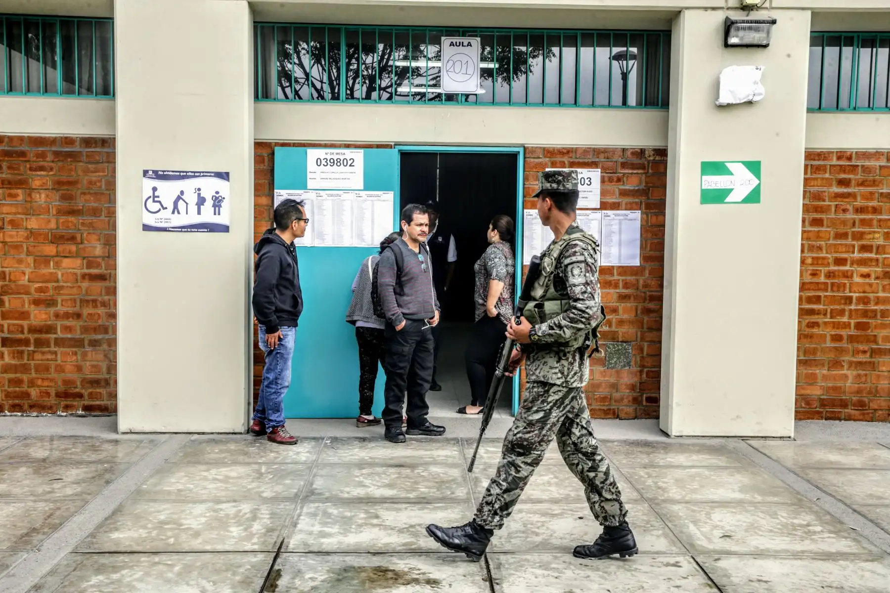 La universidad Agraria de La Molina abre sus puertas como una de las sedes con más electores para el Referendum 2018 a nivel nacional. Foto: ANDINA/Luis Iparraguirre