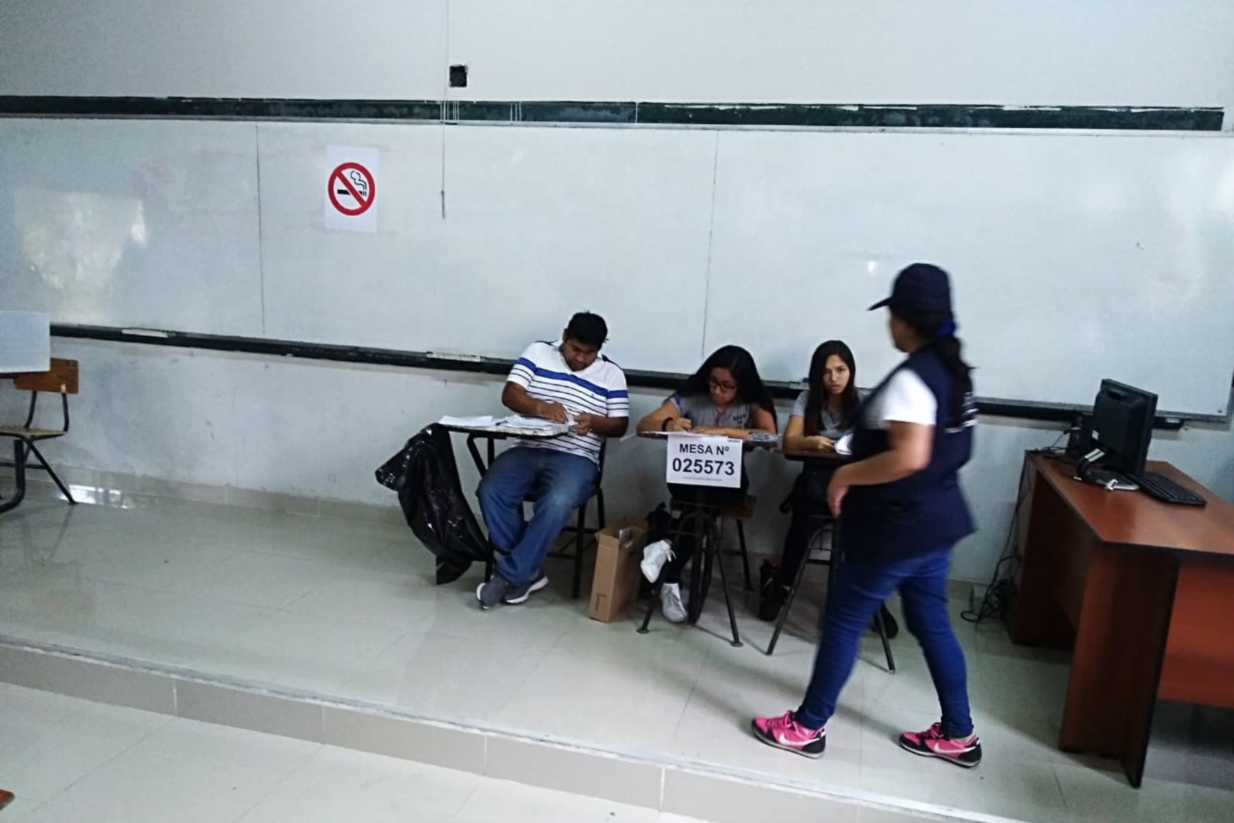 Primera mesa de votación en la región La Libertad se instaló a las 07:19 horas. ANDINA