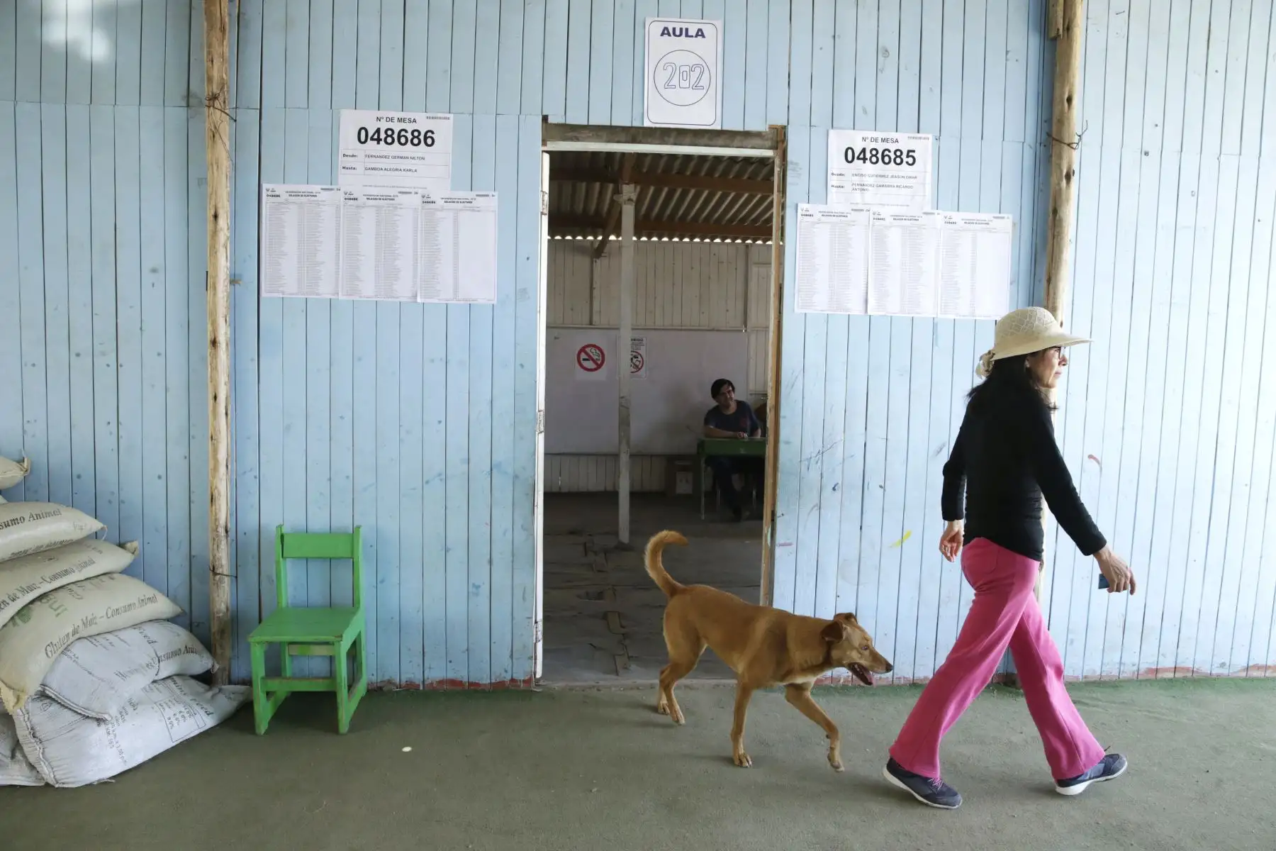 Ciudadanos de Villa el Salvador acuden a votar durante las elecciones al Referendum 2018.  Foto: ANDINA/Melina Mejía