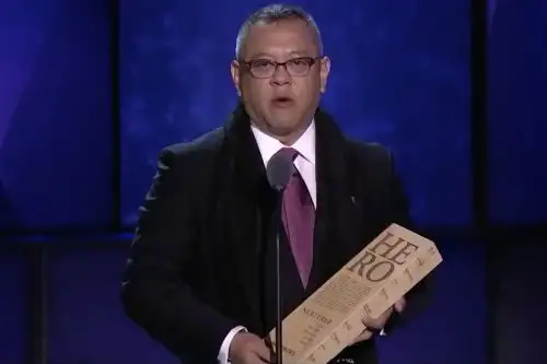 10/12/2018   El doctor peruano, Ricardo Pun-Chong, obtuvo premio CNN Héroes 2018 Foto: Captura TV