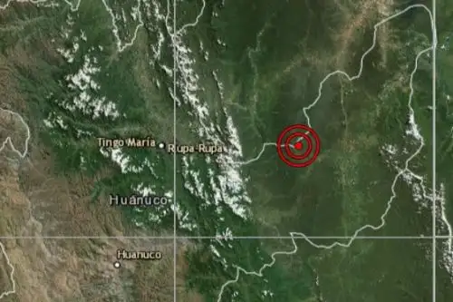 Sismo de magnitud 4.3 remeció Huánuco esta madrugada