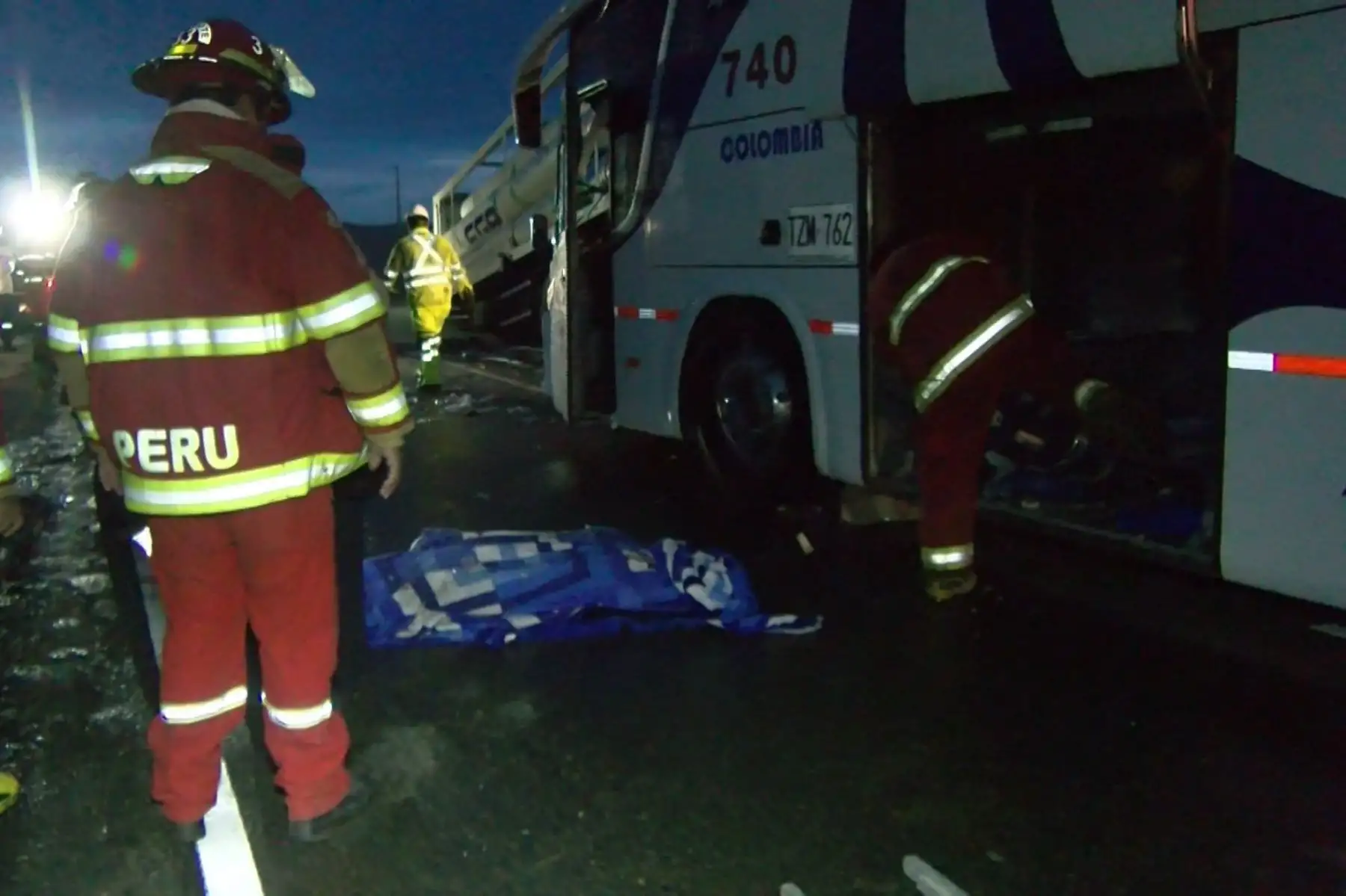 Dos personas mueren en accidente de tránsito en Huarmey, en Áncash. ANDINA