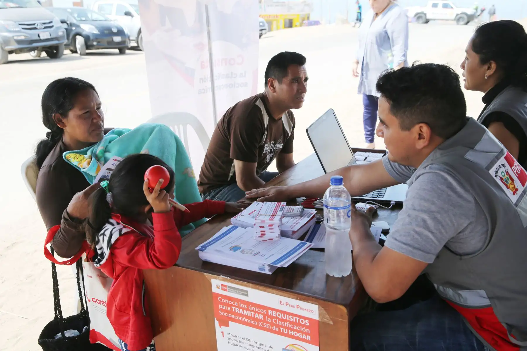 La ministra de Desarrollo e Inclusión Social, Liliana La Rosa  inaugurara la Ventanilla Única Social (VUS) en la ciudadela de Pachacútec en el distrito chalaco de Ventanilla con el objetivo de acercar los servicios de los programas sociales del MIDIS Foto: ANDINA/Norman Córdova
