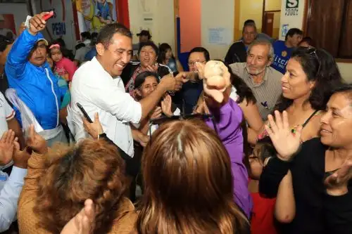 El electo gobernador regional de Áncash, Juan Carlos Morillo Ulloa (Somos Perú), afirmó que la política principal de su gobierno será la concertación con las demás fuerzas políticas de la región. ANDINA/Difusión