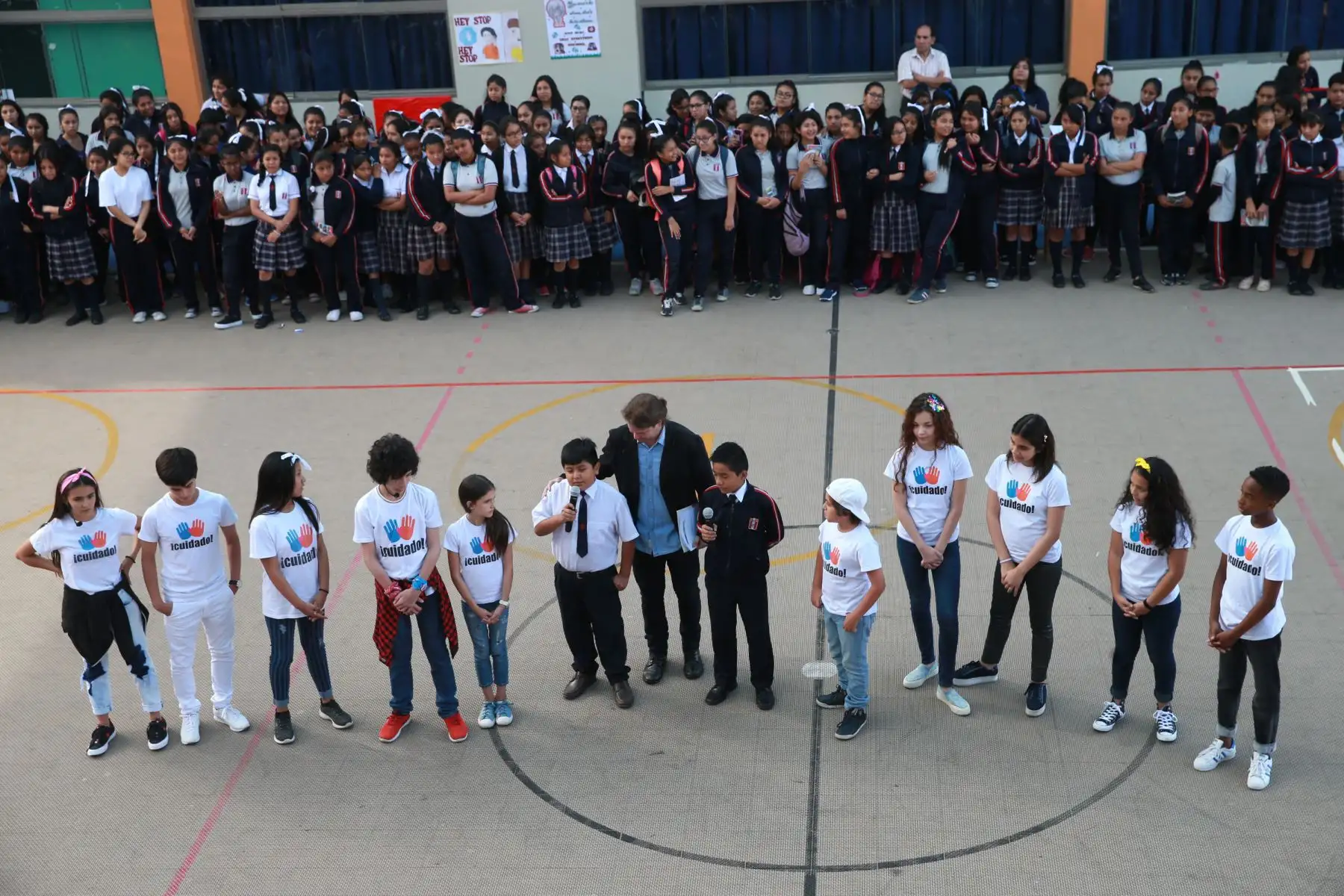 El Ministerio de Educación (Minedu) cerró la campaña contra la violencia escolar desarrollada con la finalidad de crear conciencia entre la población estudiantil Foto: ANDINA/Norman Córdova