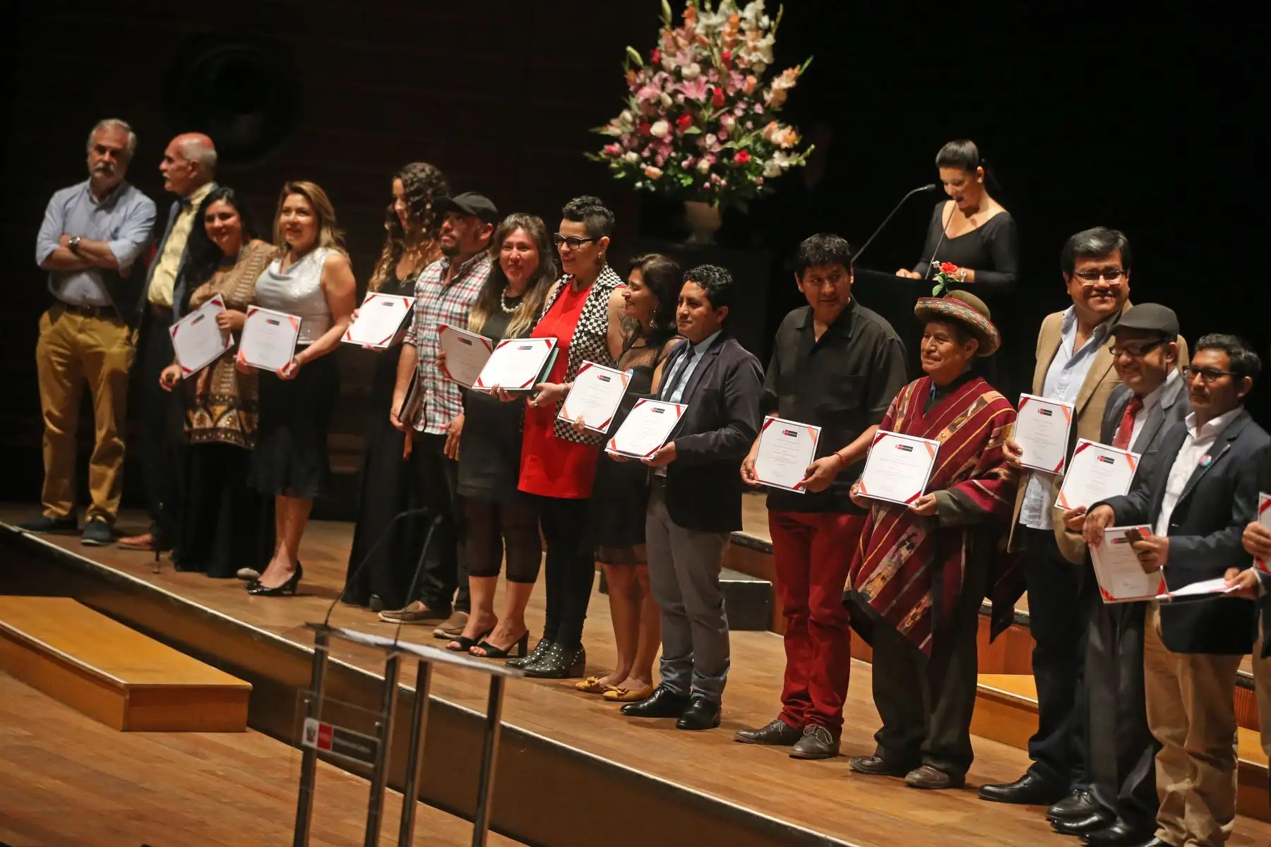 Ministerio de Cultura presentó a los ganadores de los Estímulos Económicos para la Cultura, arte escénica, artes visuales y la música 2018.  Foto: ANDINA/Vidal Tarqui