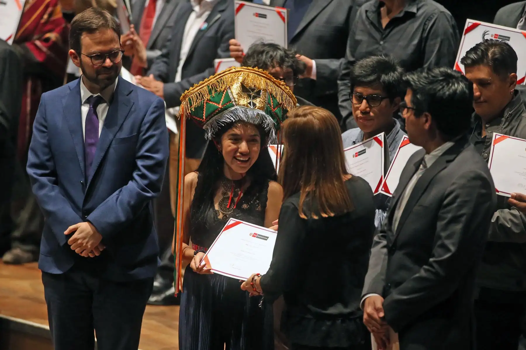 Ministerio de Cultura presentó a los ganadores de los Estímulos Económicos para la Cultura, arte escénica, artes visuales y la música 2018.  Foto: ANDINA/Vidal Tarqui