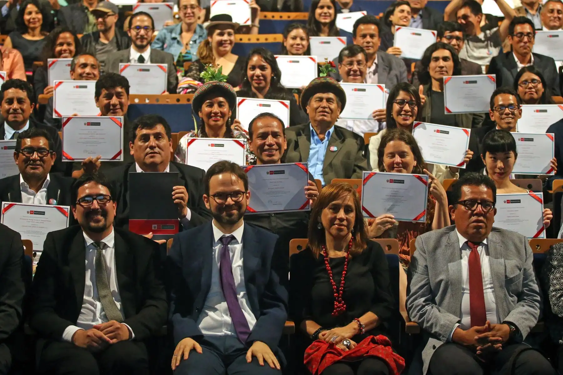 11/12/2018   Ministerio de Cultura presentó a los ganadores del premio Estímulos Económicos para la Cultura, concursos dirigidos a la actividad audiovisual y Cinematográfica 2018. Foto: ANDINA/Vidal Tarqui