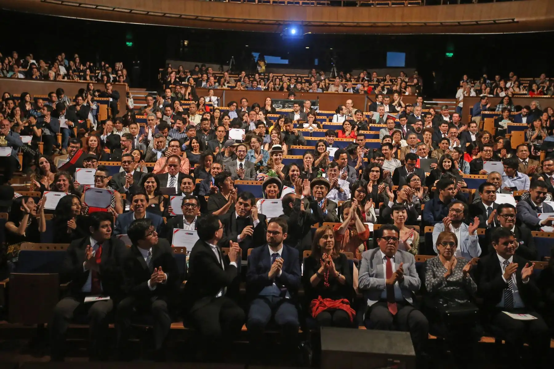 Ministerio de Cultura presentó a los ganadores de los Estímulos Económicos para la Cultura, concursos dirigidos a la actividad audiovisual y Cinematográfica  2018.  Foto: ANDINA/Vidal Tarqui