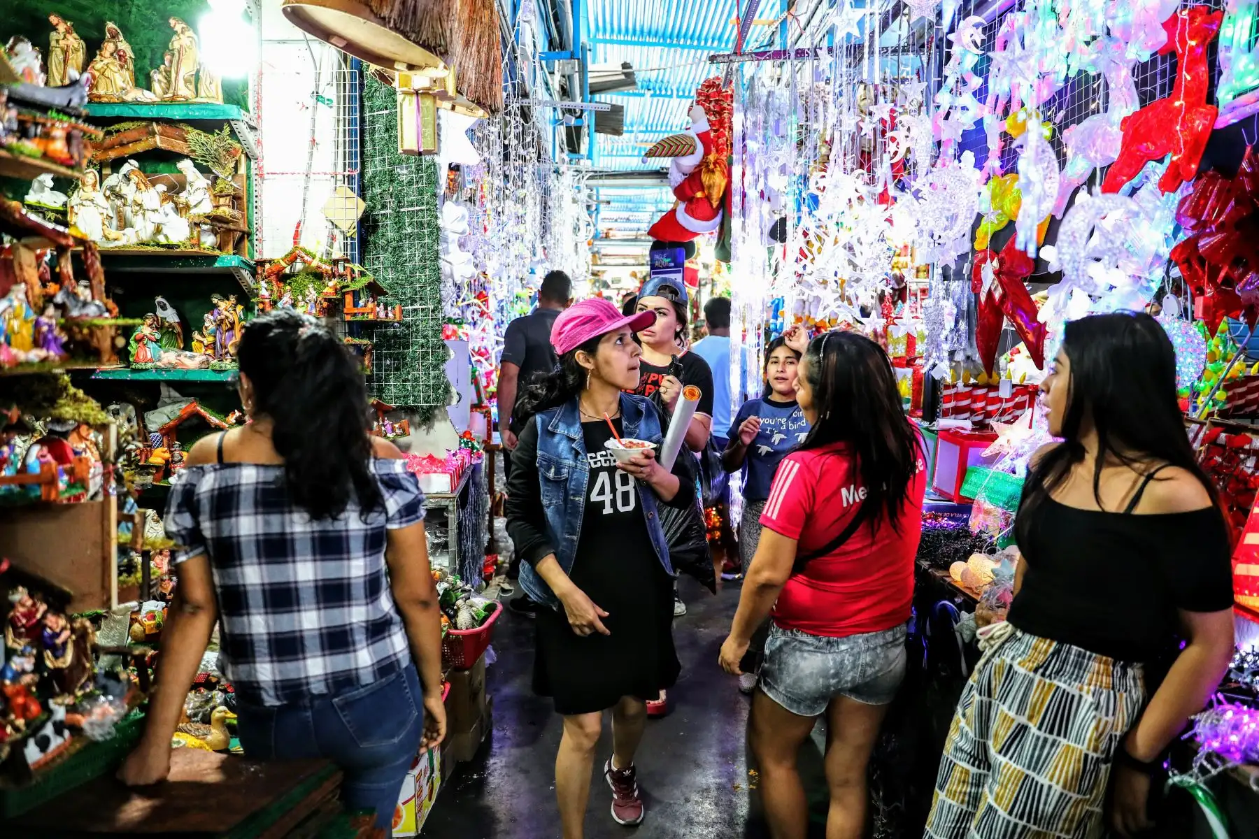 En diciembre se incrementan los gastos de las familias por los ingresos adicionales. ANDINA/Luis Iparraguirre
