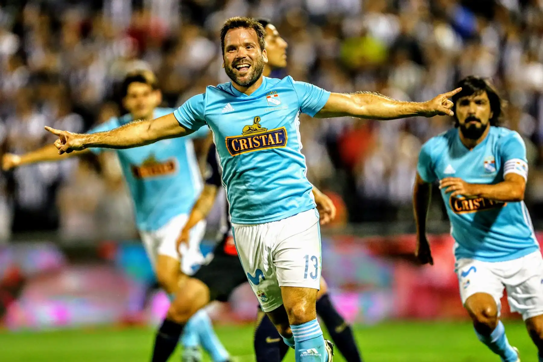 Alianza Lima y Sporting Cristal protagonizan la primera final del campeonanto nacional. Foto: ANDINA/Luis Iparraguirre