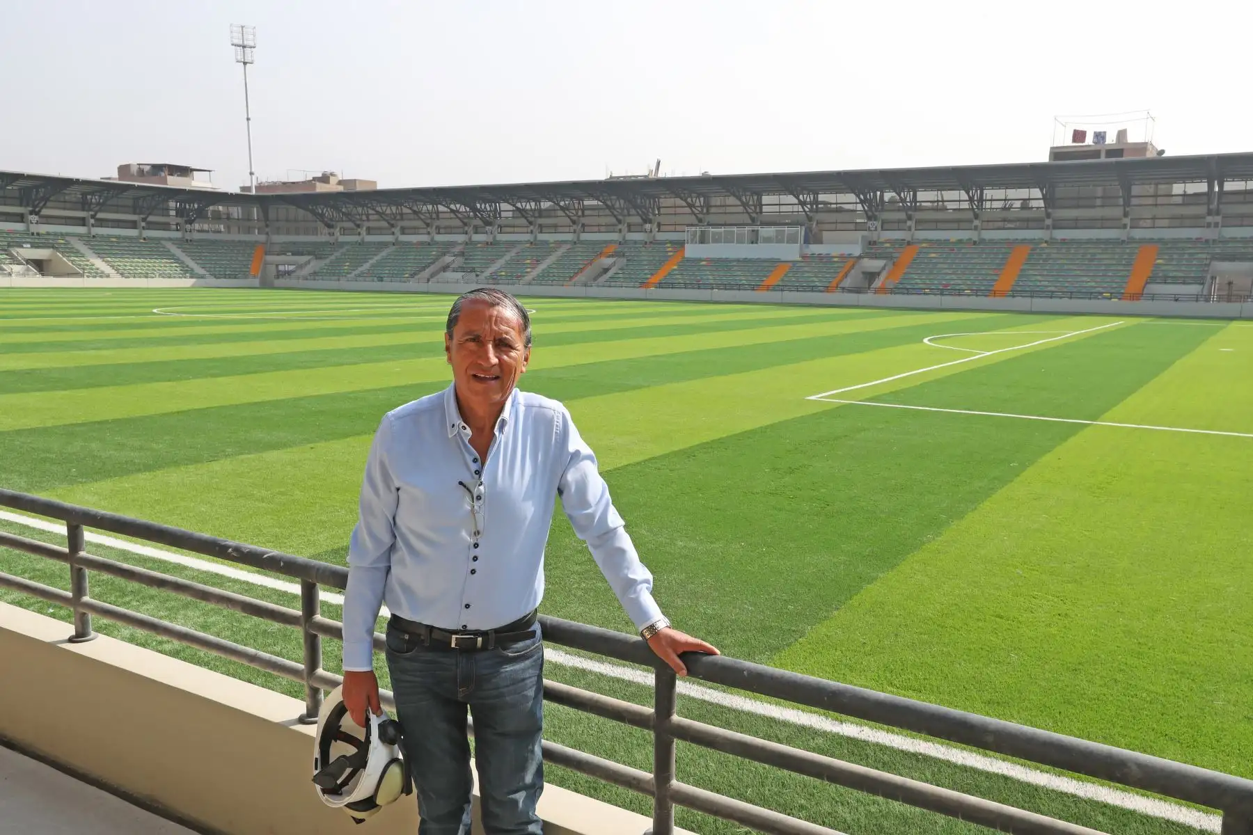 Municipio de Ate proximo a inaugurar moderno Complejo Deportivo que cuenta con un estadio, coliseo y escuela deportiva para niños. Foto: ANDINA/Melina Mejía