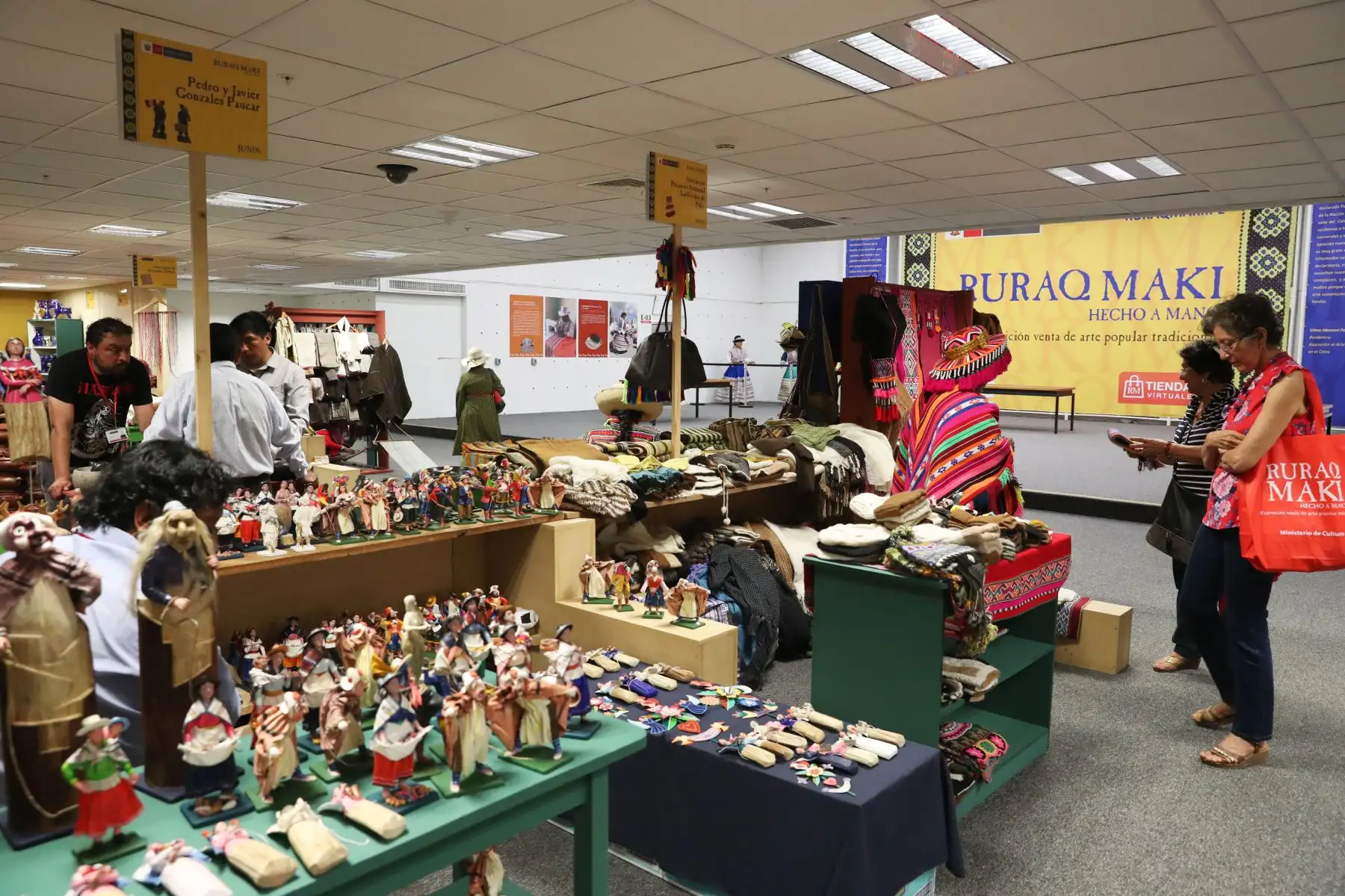 Feria de artesania peruana Ruraq Maki. Foto: ANDINA/Melina Mejía
