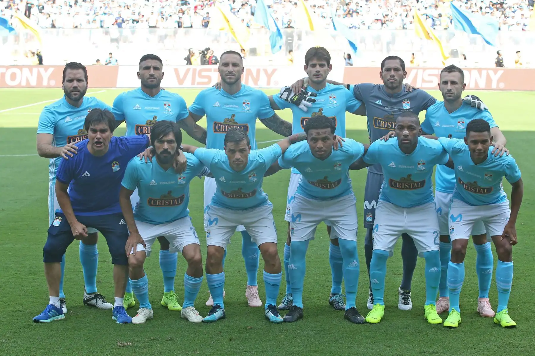 Cristal golea 3-0 a Alianza Lima y se proclama campeón nacional, en el estadio nacional. Foto: ANDINA/Vidal Tarqui