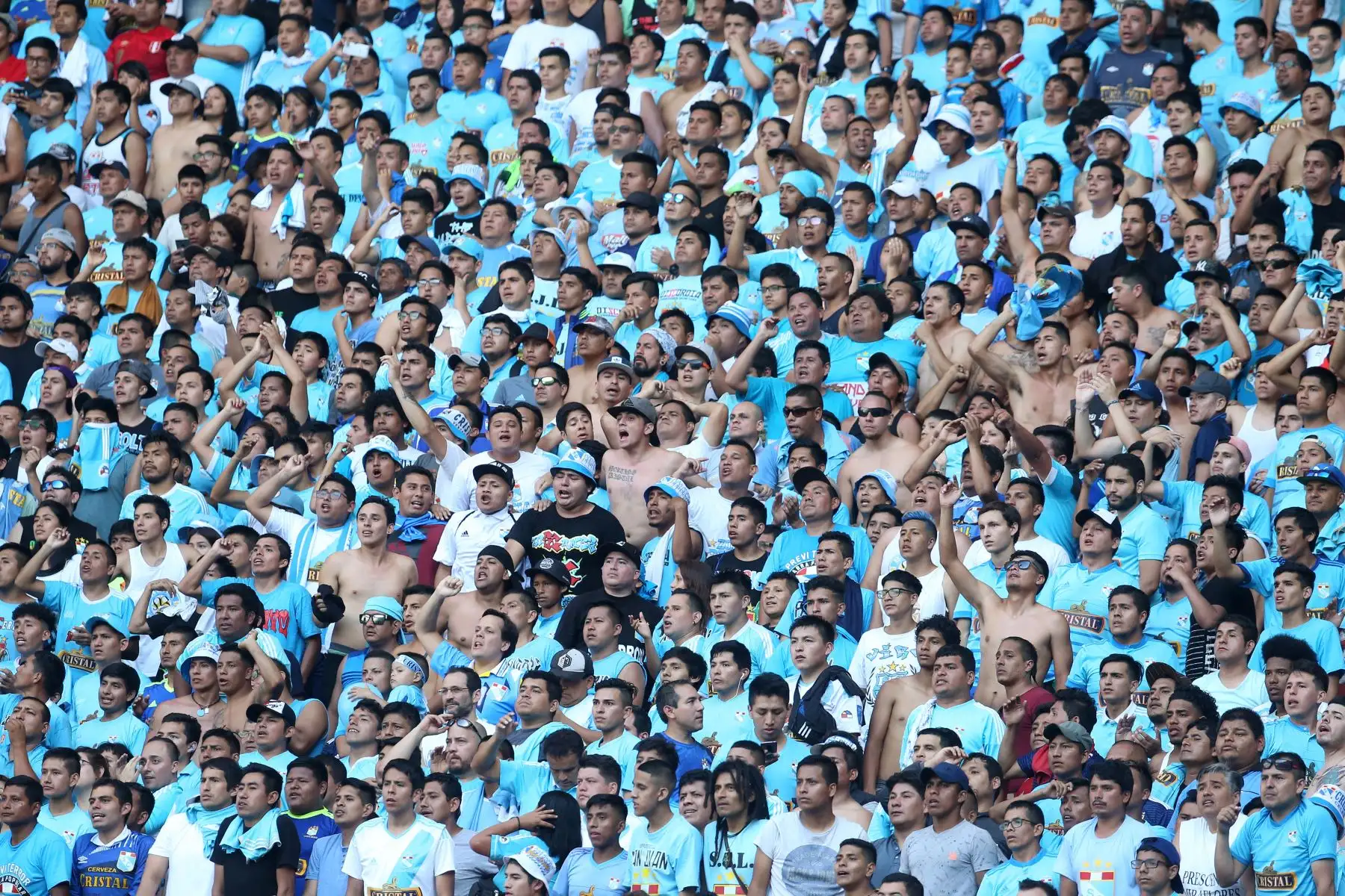 Cristal golea 3-0 a Alianza Lima y se proclama campeón nacional, en el estadio nacional. Foto: ANDINA/Vidal Tarqui