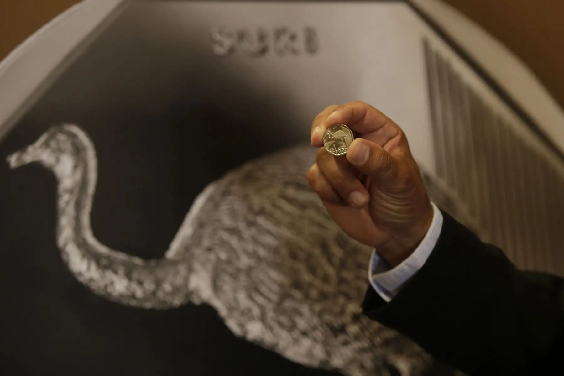 Presentación de la nueva moneda de Un (1) sol de la colección Fauna Silvestre Amenazada del Perú. Foto: ANDINA/Nathalie Sayago