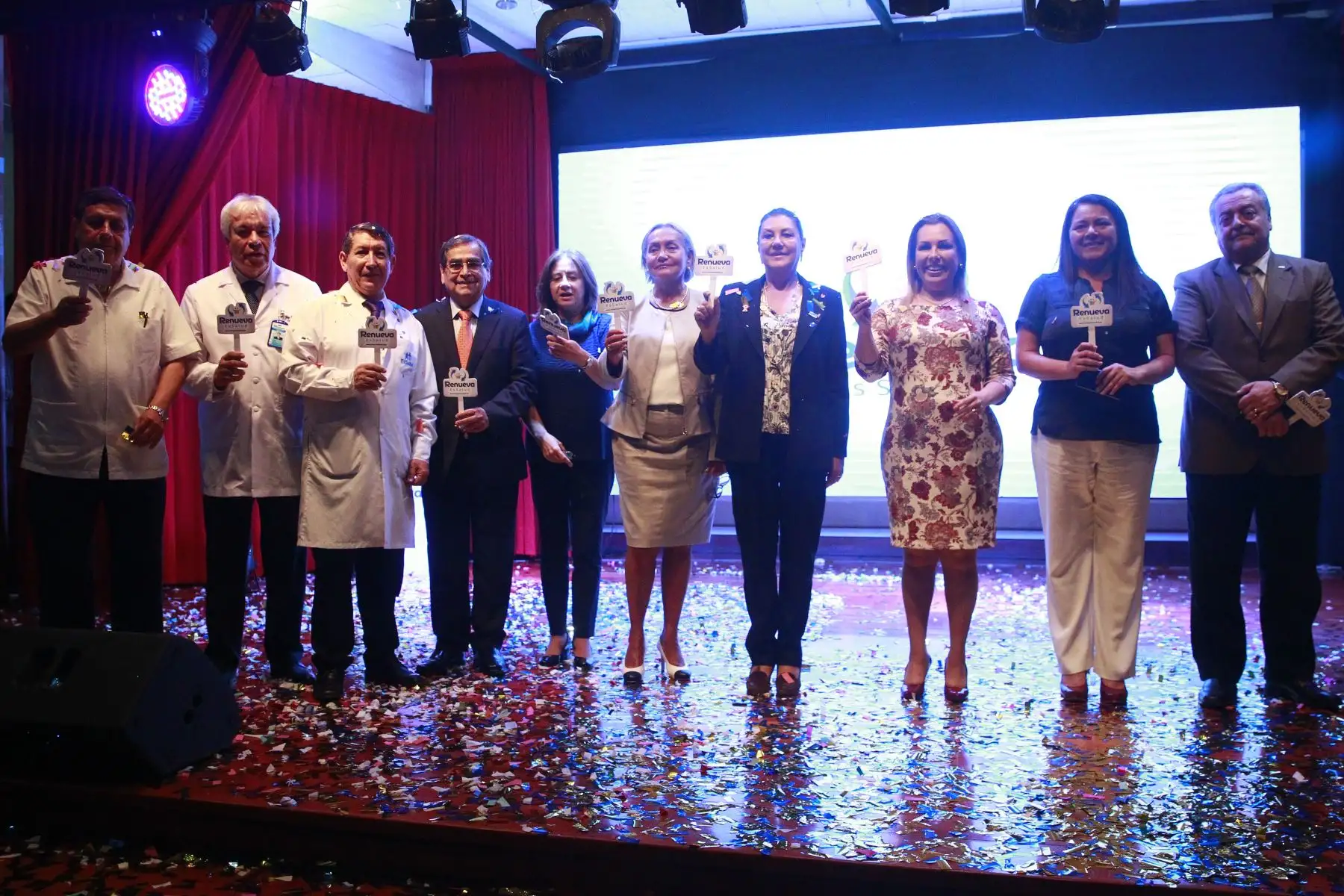 Presidenta ejecutiva de Essalud,Fiorela Molinelli lanza Premio Buenas Prácticas Renueva Essalud.Foto: ANDINA/Eddy Ramos
