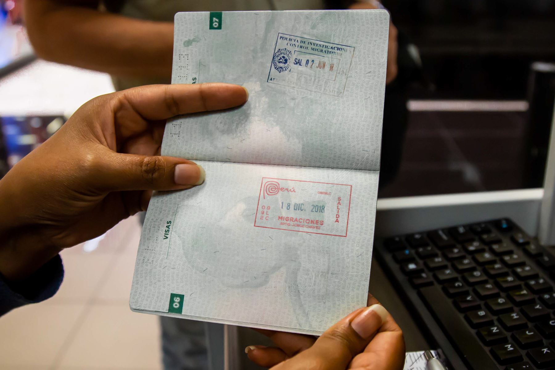 Migraciones registra ingreso al país con nuevo sello. Foto: Andina/Difusión