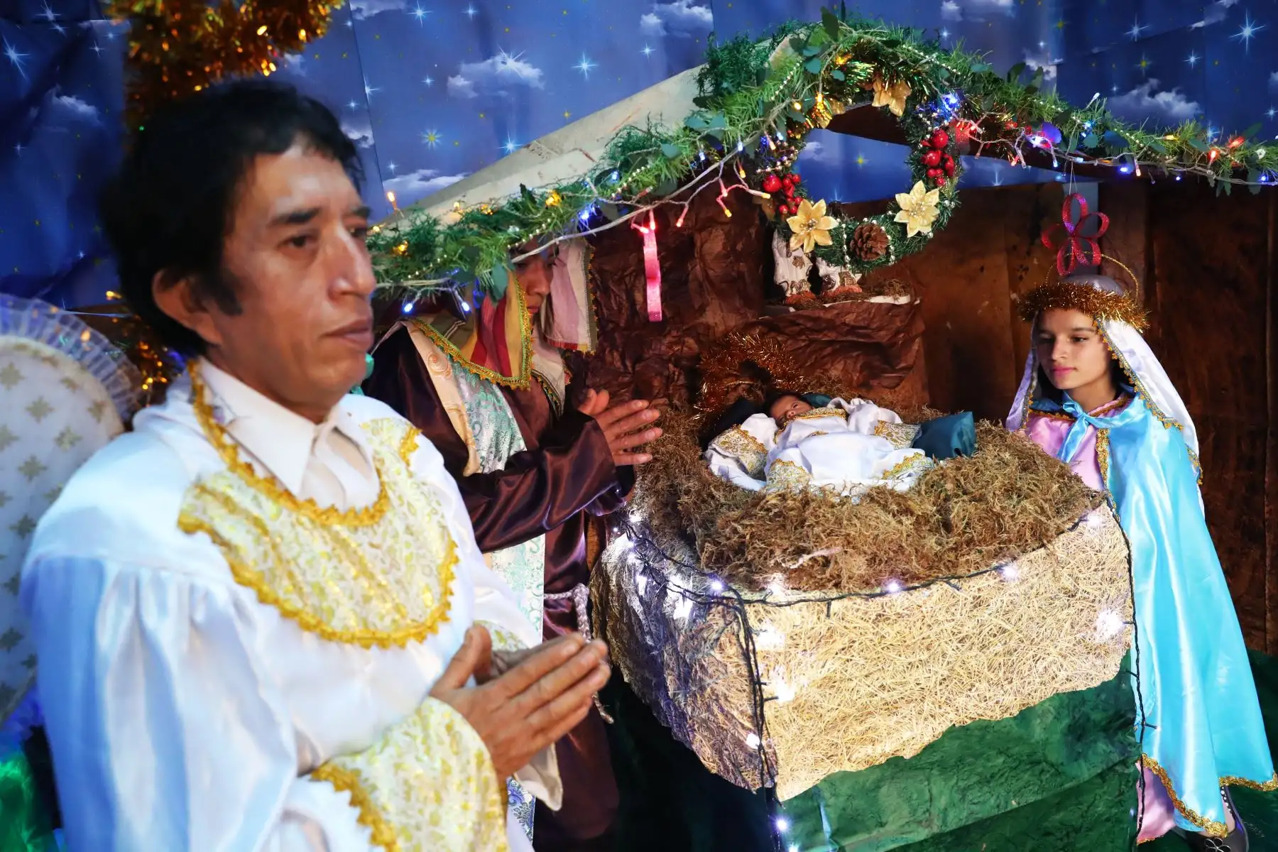 Veintitrés servicios asistenciales y oficinas del Instituto Nacional de Salud del Niño de Breña, se presentarán en el concurso de nacimientos que se ha convertido en una tradición en el nosocomio. Foto: ANDINA/Melina Mejía