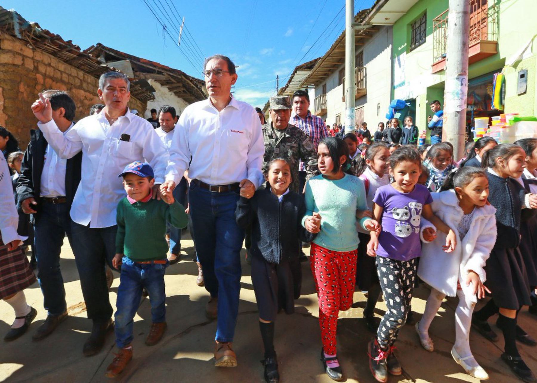 Presidente Martín Vizcarra cumple visita de trabajo en la región Piura.