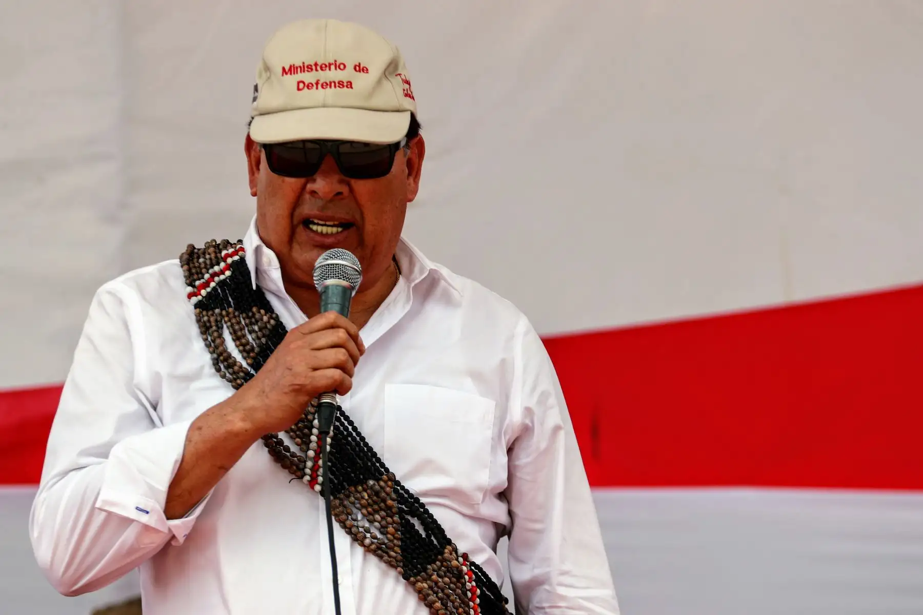 Ministro de Defensa José Huerta participa en campaña cívica multisectorial del Comando Conjunto en Mazamari, El VRAEM. Foto: ANDINA/Luis Iparraguirre