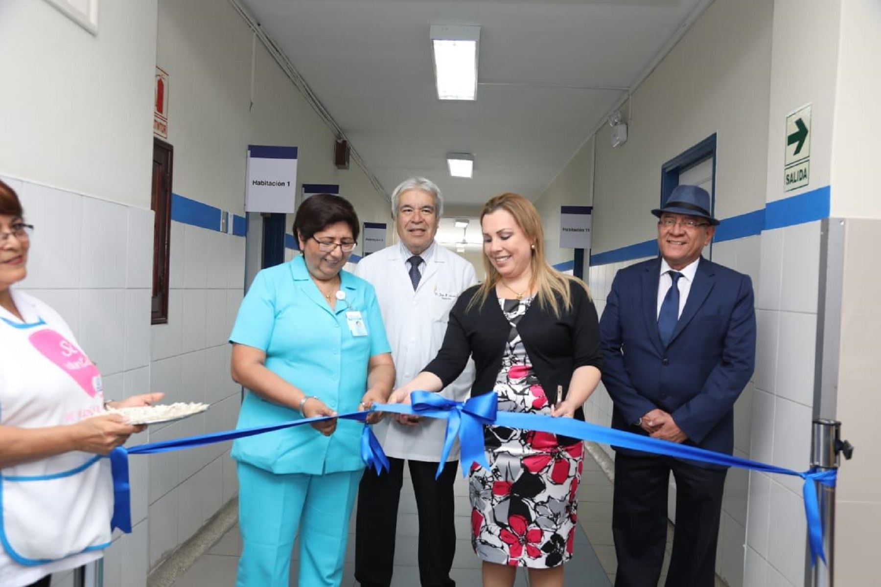 Presidenta de EsSalud entregó nuevo pabellón de Pediatría en Hospital Almenara Foto: Essalud
