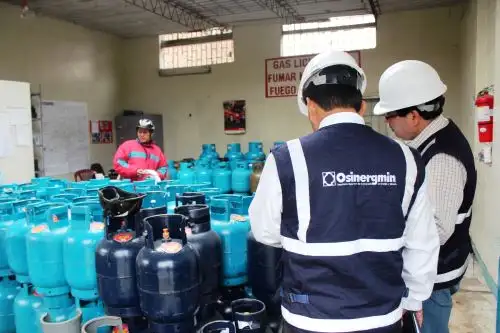 Supervisión del comercio de gas para uso doméstico. Foto: ANDINA/Difusión