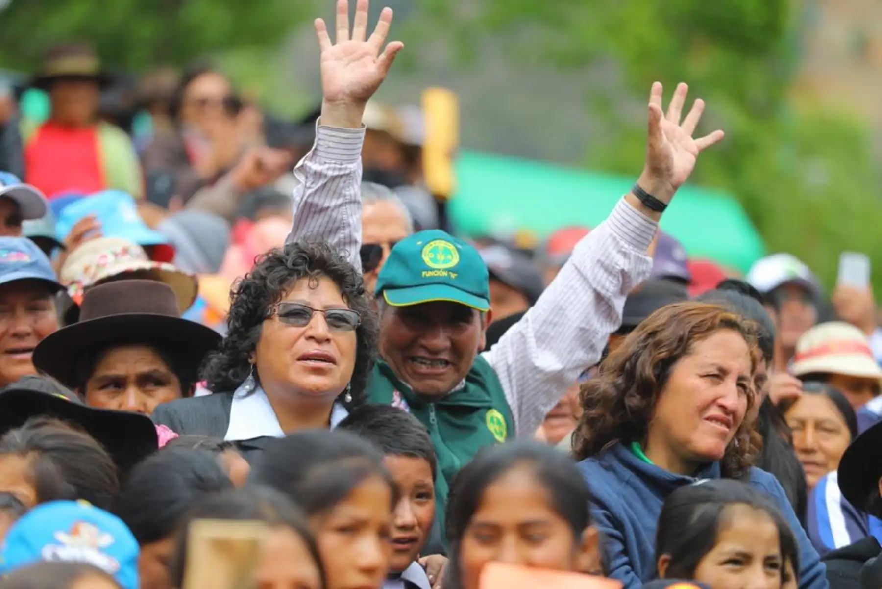 Jefe de Estado, Martín Vizcarra, participa de la entrega de Títulos de Propiedad de Formalización y Titulación de Predios Rústicos en propiedad del Estado, en el distrito de Daniel Hernández, provincia de Tayacaja, región Huancavelica. Foto: ANDINA/Prensa Presidencia